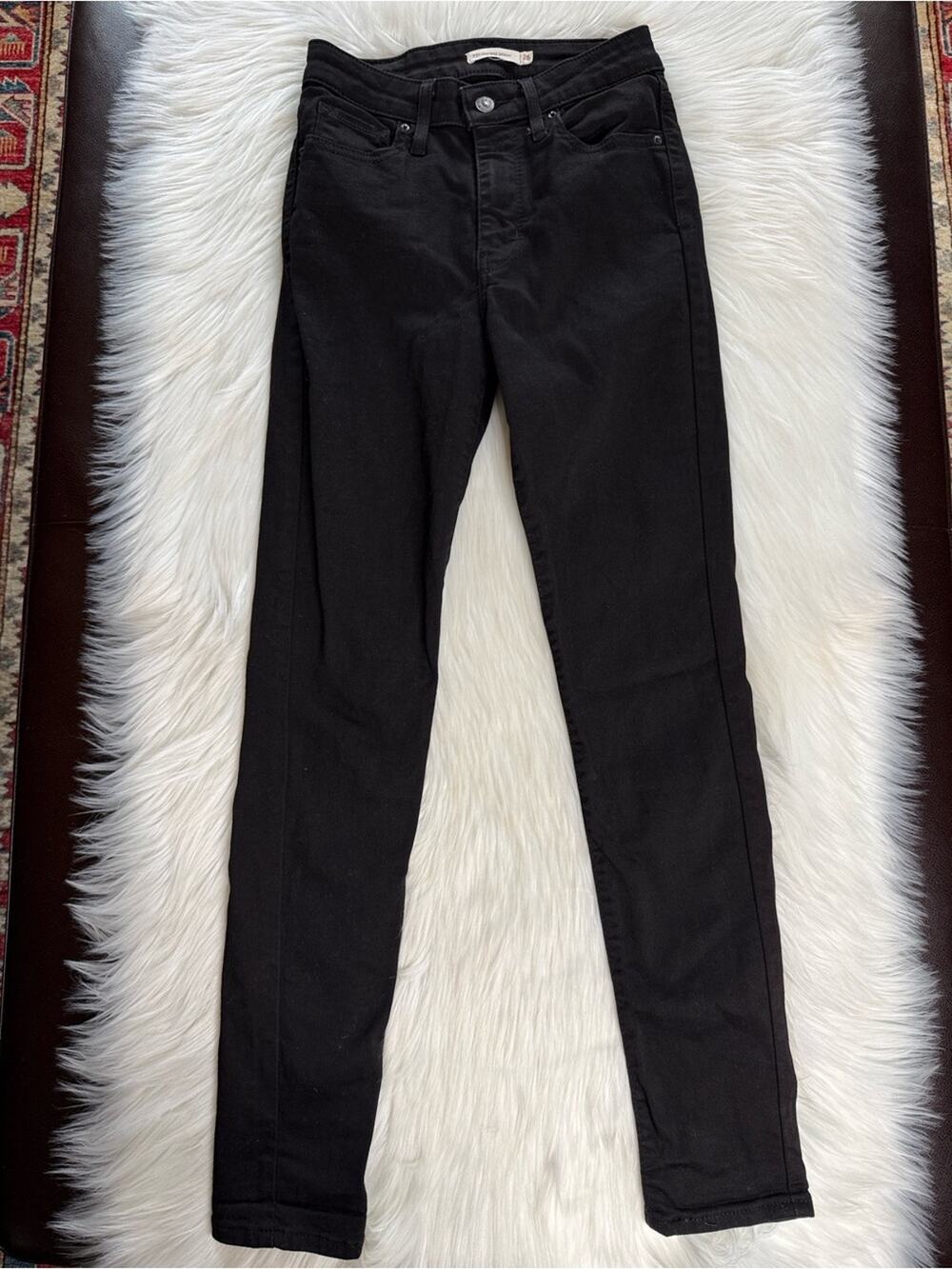Levi’s Black 721 High Rise Skinny Jeans